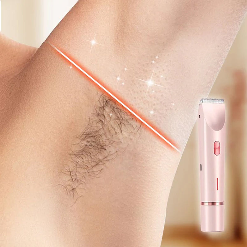 Ipx7 Vattentät Rakapparat Med Dubbla Huvuden För Kvinnor/IPX7 Waterproof Dual-head Shaver for Women